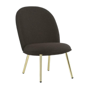 Synergy-Stoffsessel lds40 und Messingbeine Ace - -. Normann Copenhagen