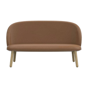 Brown leather sofa 145 cm Ace - Normann Copenhagen
