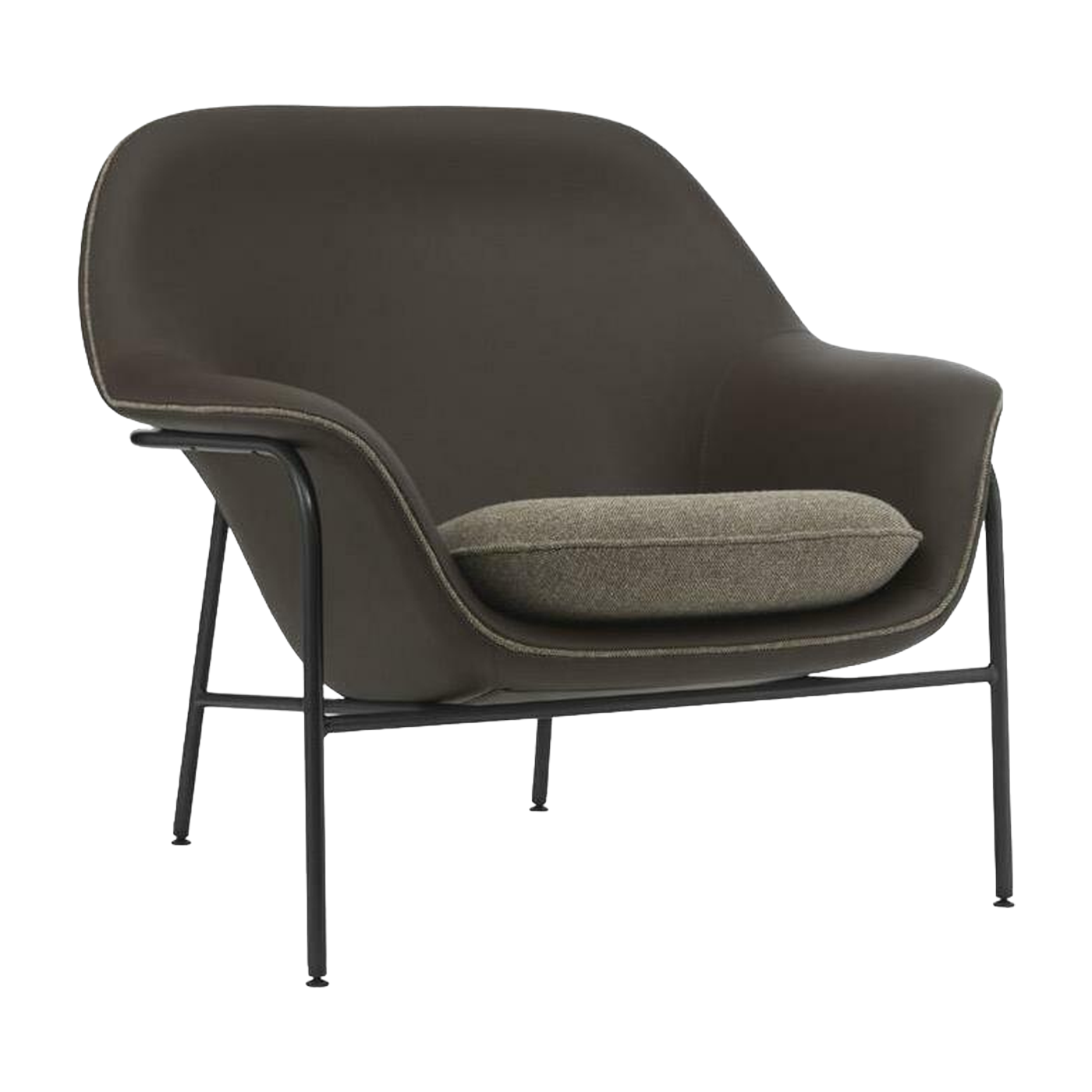 Fauteuil en acier ultra 41589 / hallingdal 270 Drape - Normann Copenhagen