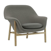 Fauteuil en chêne laqué steelcut trio ultra Drape - Normann Copenhagen