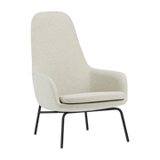 Era Lounge Chair High Black Stahl - Normann Copenhagen