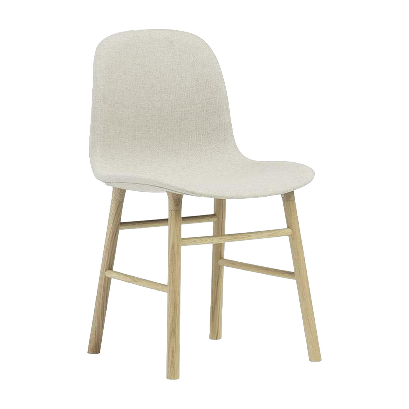 Chaise Form Full Upholstery Oak - Normann Copenhagen