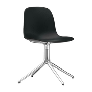 Chaise de bureau en polypropylène noire Swivel 4L noir - Normann Copenhagen