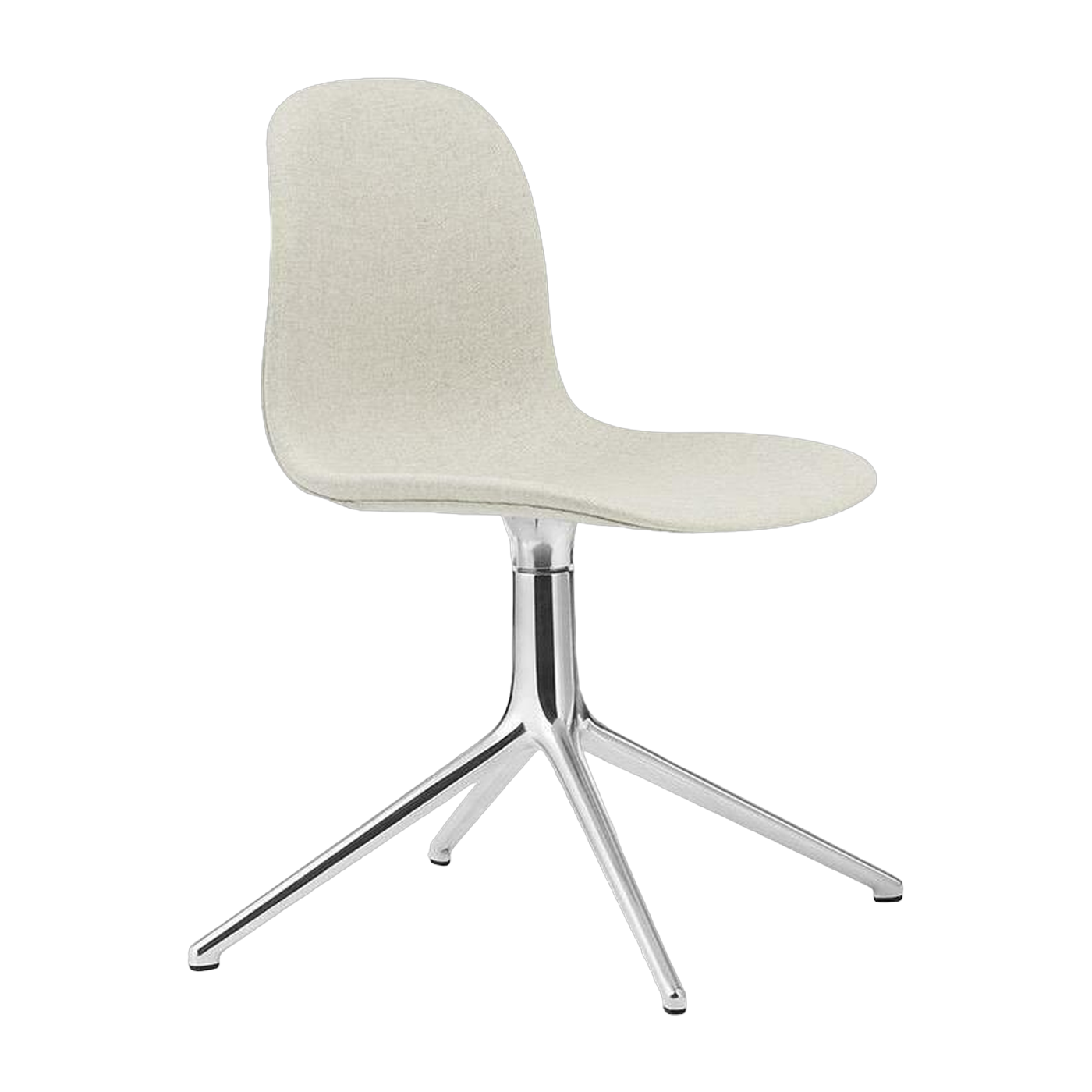 Chaise Form pivotante 4L Full Uph. Alu - Normann Copenhagen
