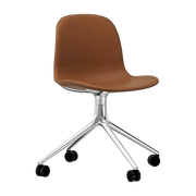 Form Sedia girevole 4W Full Uph. Alu - Normann Copenhagen
