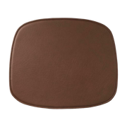 Brandy leather seat cushion Form - Normann Copenhagen