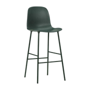 Silla de bar en acero y pp verde 56 cm Form - Normann Copenhagen