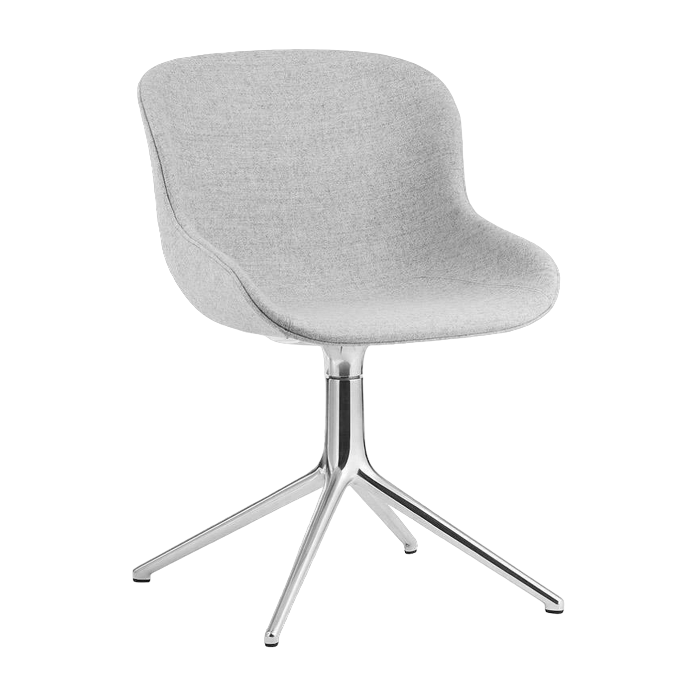 Hyg Sedia girevole 4L Imbottitura completa Alu - Normann Copenhagen