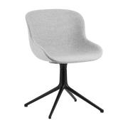 Hyg Chair Swivel 4L Full Upholstery Black Alu - Normann Copenhagen