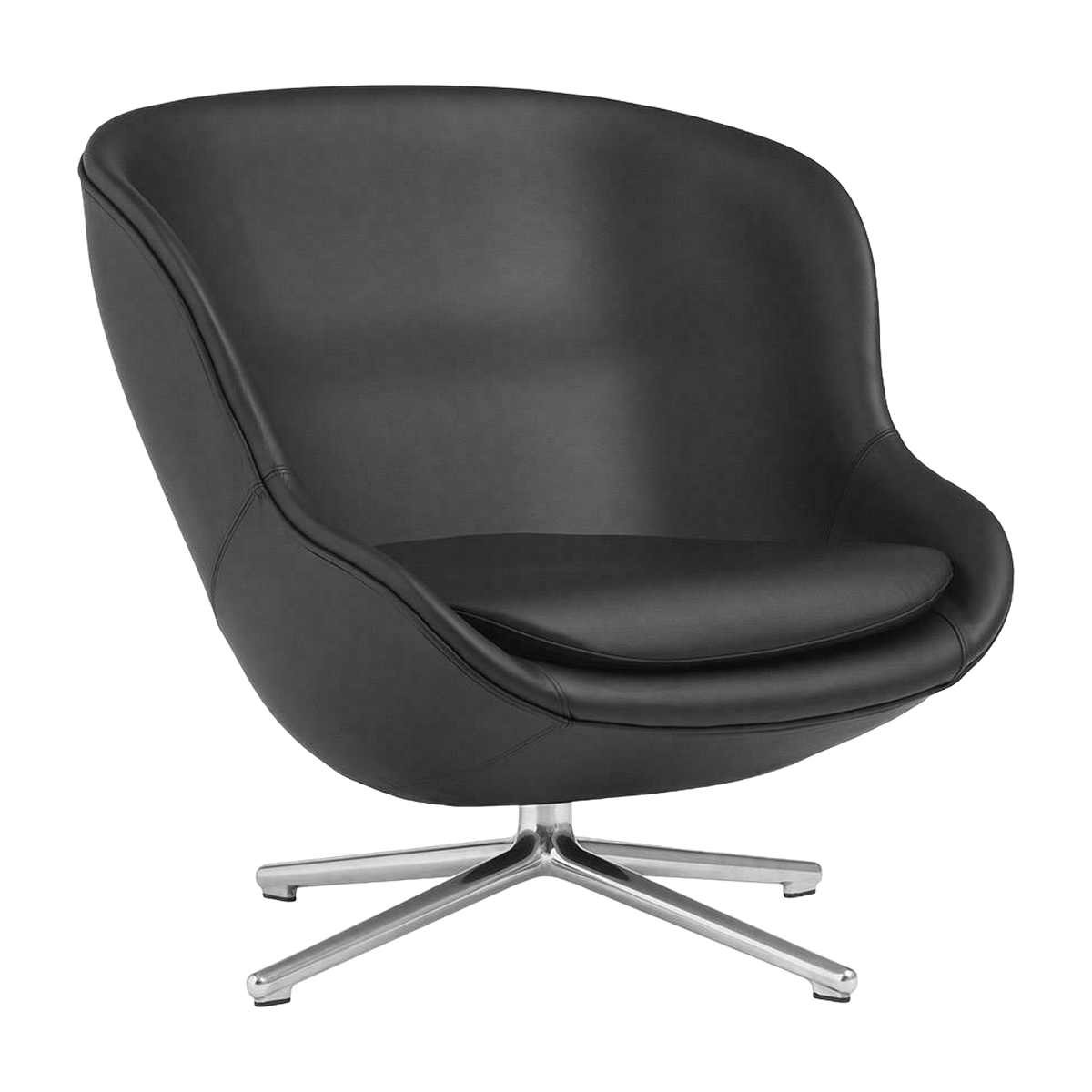 Hyg Lounge Chair Low Swivel Alu -. Normann Copenhagen