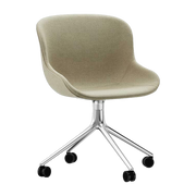 Hyg Silla giratoria 4W Full Uph. Alu - Normann Copenhagen