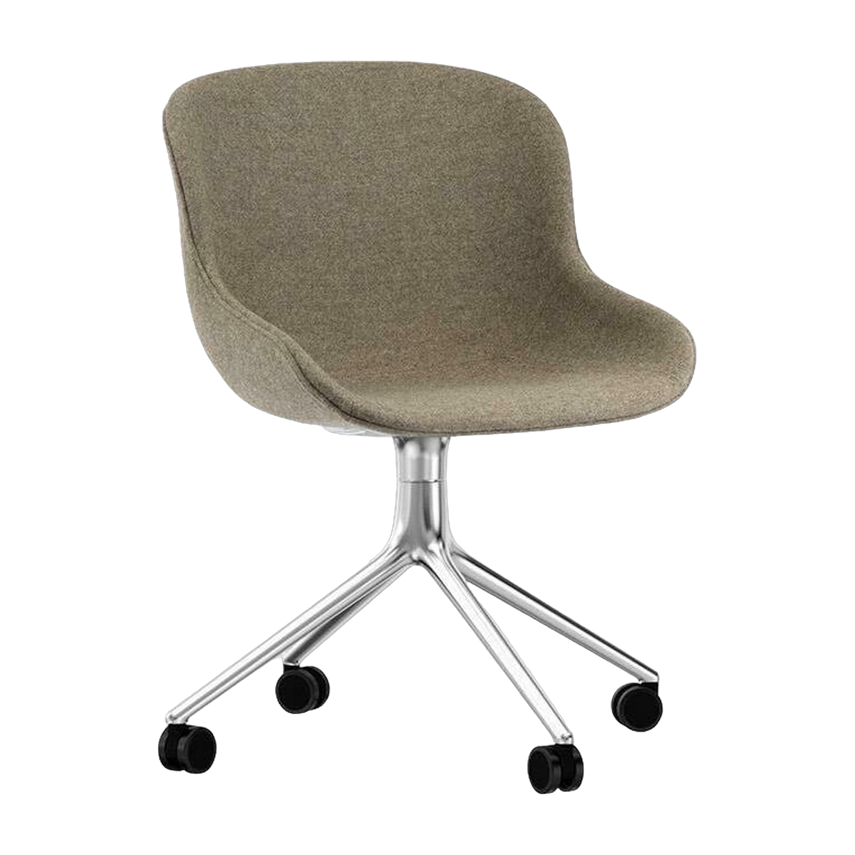 Hyg Chair Swivel 4W Full Uph. Alu - Normann Copenhagen