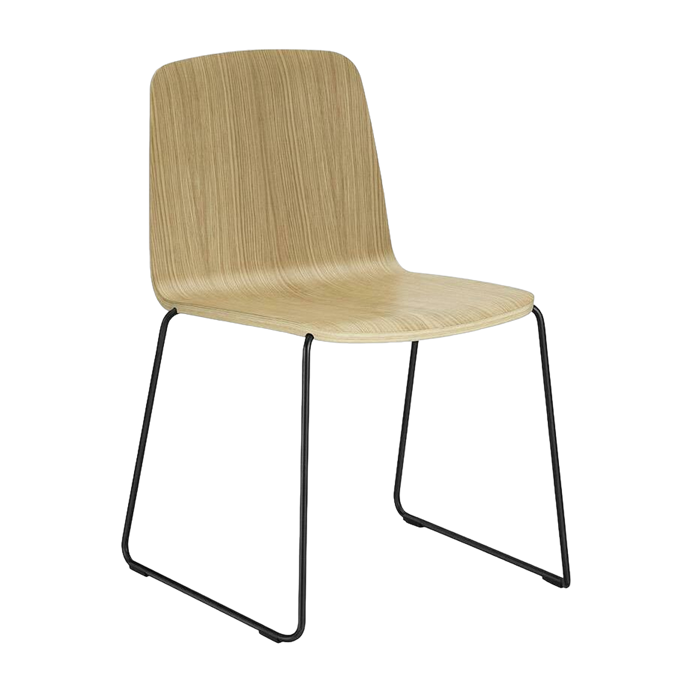 Sedia in legno di frassino laccato 53 x 79 cm Just - Normann Copenhagen