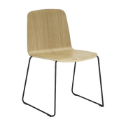 Ash wood chair lacquered 53 x 79 cm Just - Normann Copenhagen
