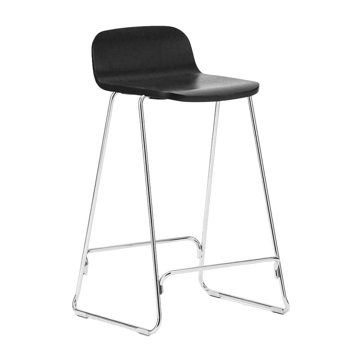 Sgabello Just con schienale 65 Cm - Normann Copenhagen