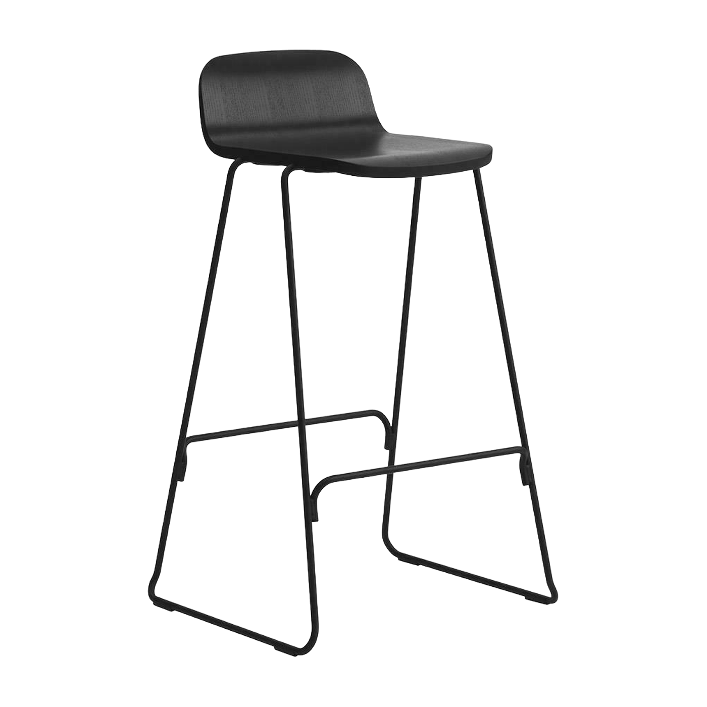 Sgabello da bar Just W. Back 75 Cm - Normann Copenhagen