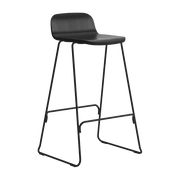 Just Barstool W. Back 75 Cm - Normann Copenhagen