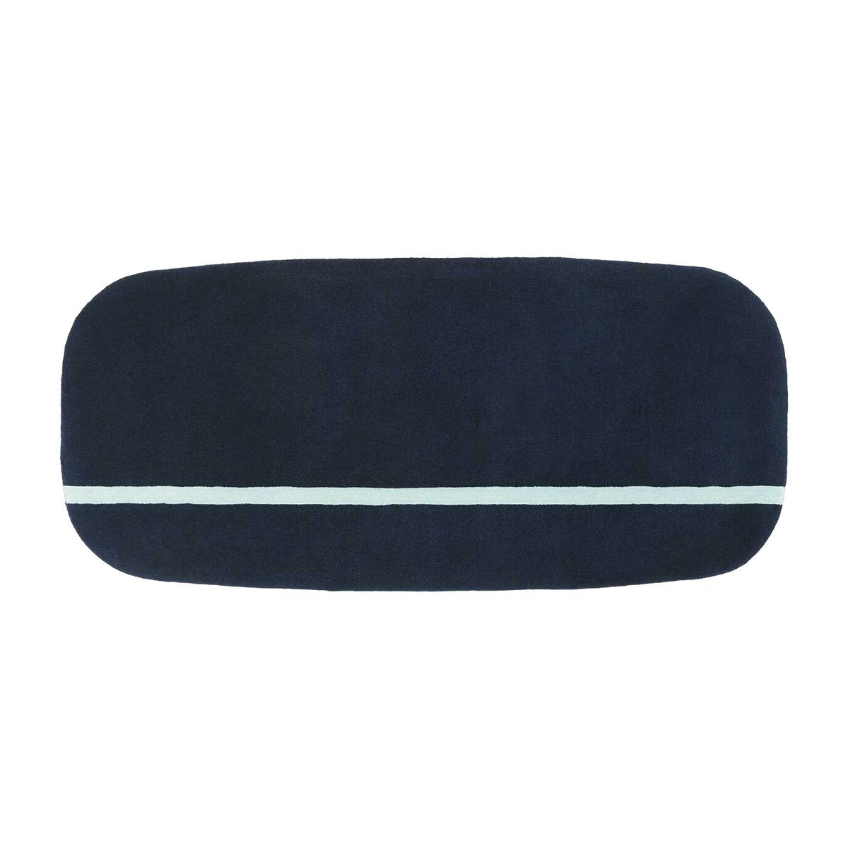 سجادة صوف زرقاء 90x200 سم Oona زرقاء - Normann Copenhagen