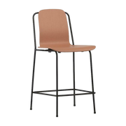 Chaise de bar Studio 65 Cm Acier Noir - Normann Copenhagen