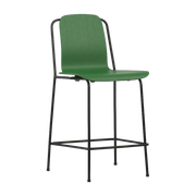 Chaise de bar Studio 65 Cm Acier Noir - Normann Copenhagen