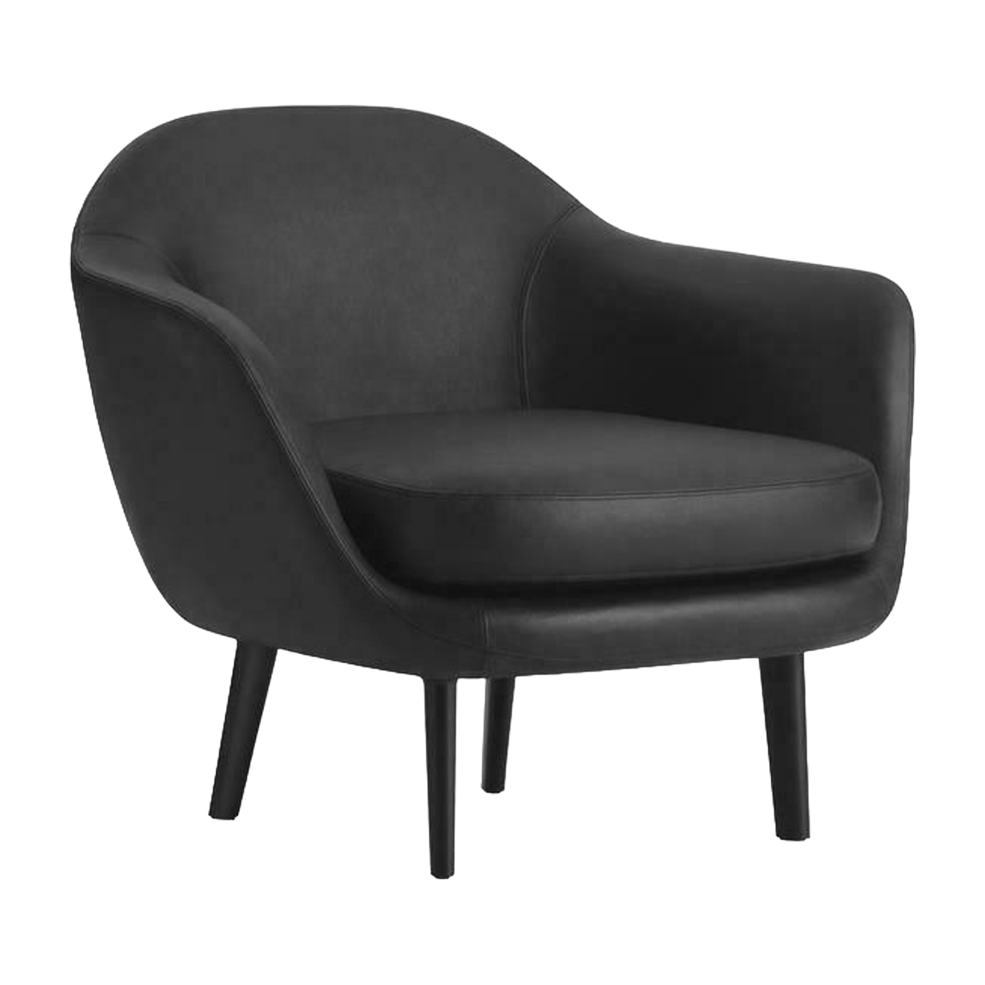 Sum Armchair Black Alu - Normann Copenhagen