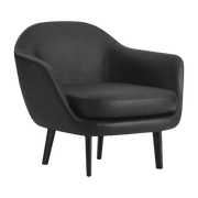 Poltrona Sum Black Alu - Normann Copenhagen