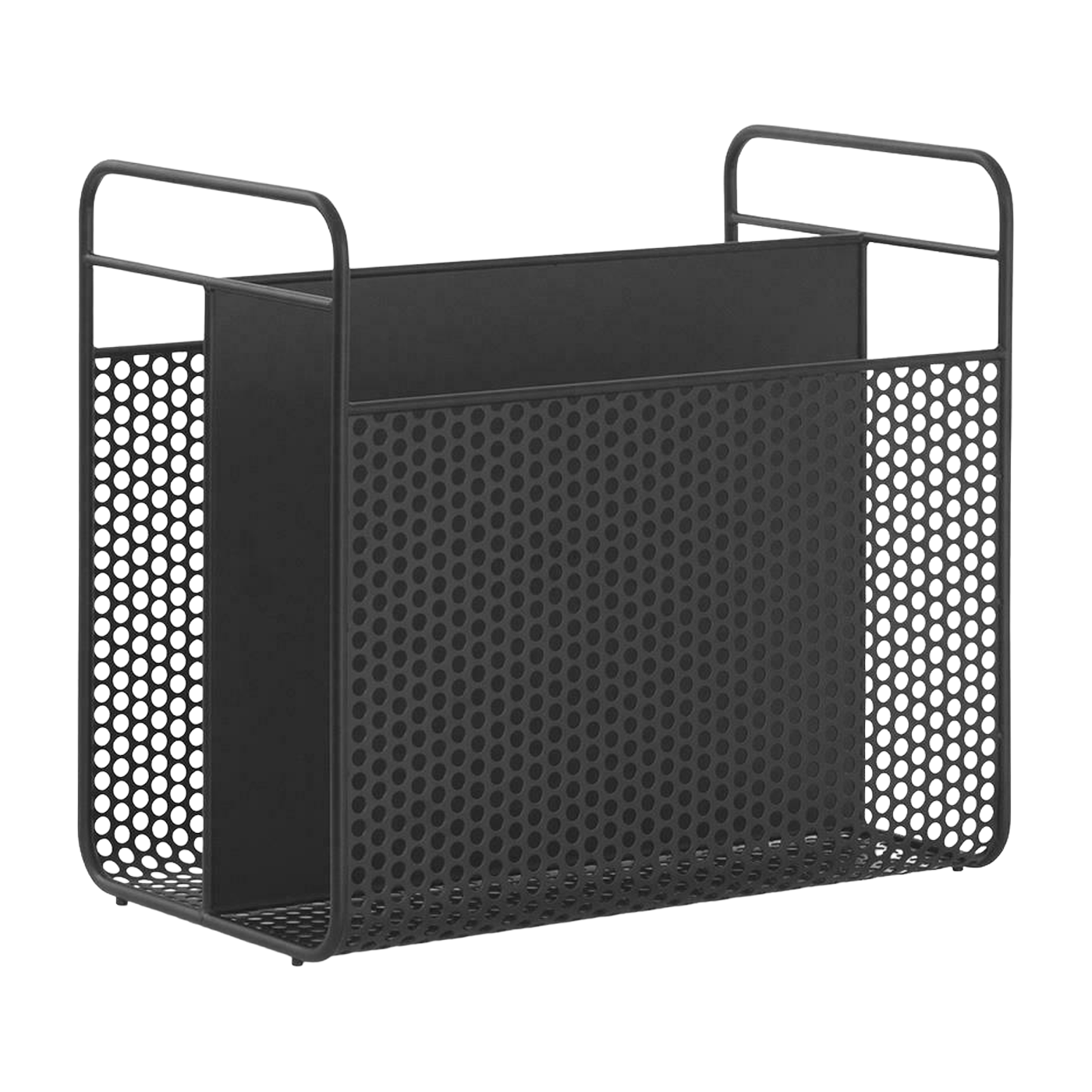 Porte-revues en acier noir 40 x 23,5 x 36,5 cm Analog - Normann Copenhagen
