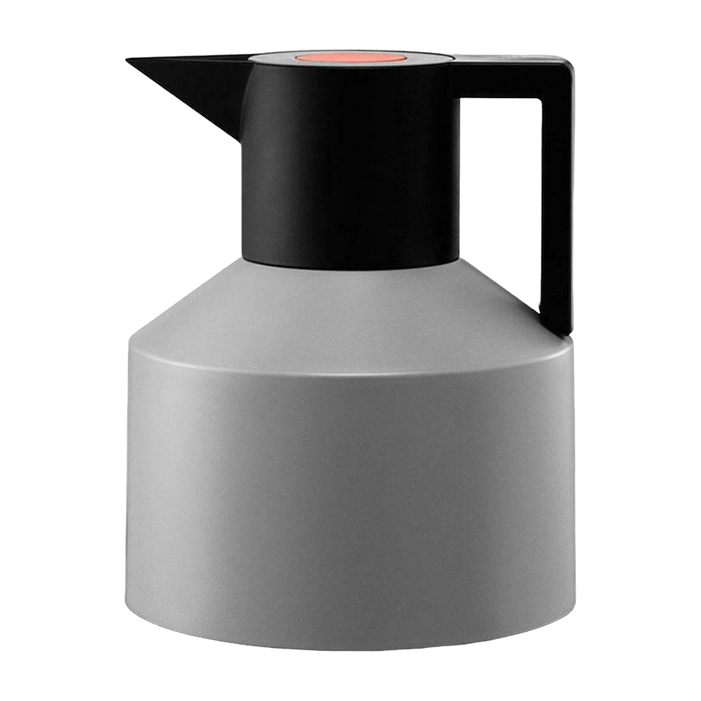 Termo de plástico gris y negro Geo Vacuum - Normann Copenhagen