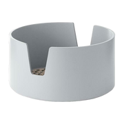 Bandeja de abedul y ratán gris clair 24 cm Salon - Normann Copenhagen