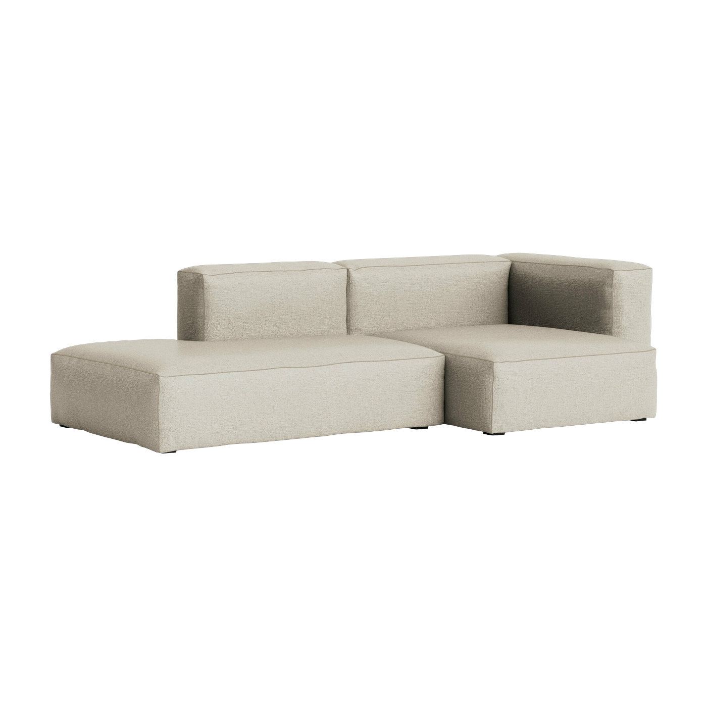 2, 5-Sitzer-Sofa aus Stoff Roden 04 Mags Soft Kombination 3 right -. Hay