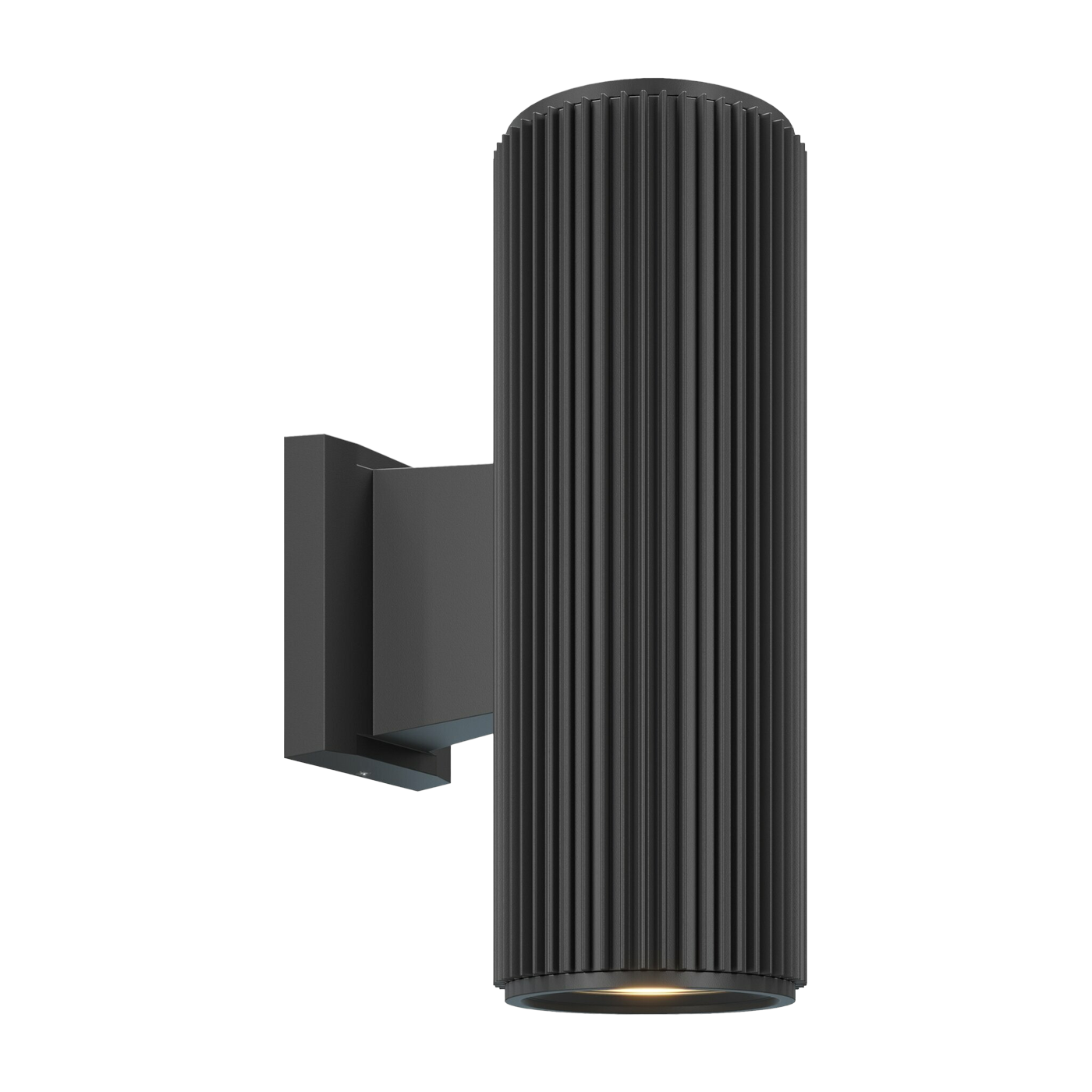 Rando 2-bulb black metal outdoor wall light - Maytoni