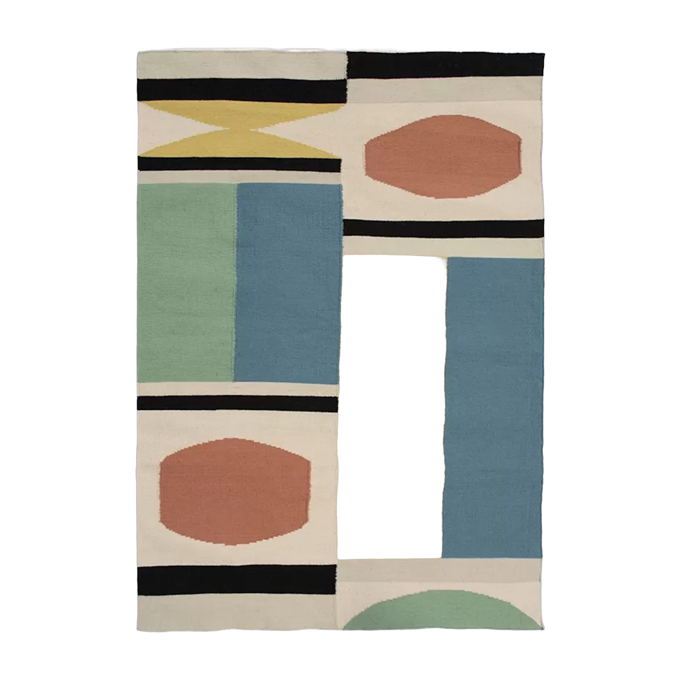 Multicolored wool carpet 75 x 150 cm GATSBY - Edito