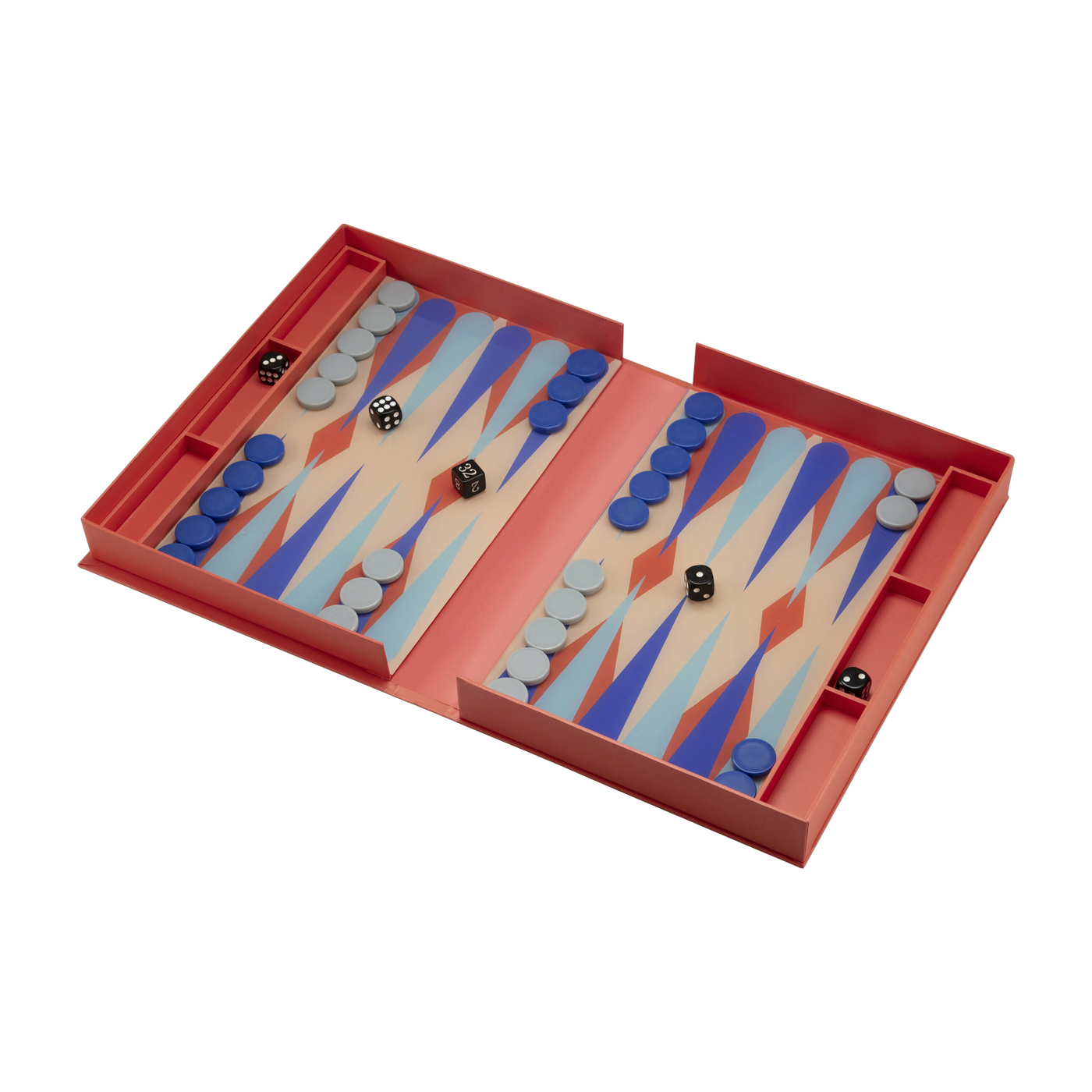 Spiel classique von Backgammon -. Printworks