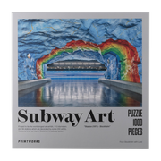 Subway art puzzle rainbow 1000 Teile -. Printworks