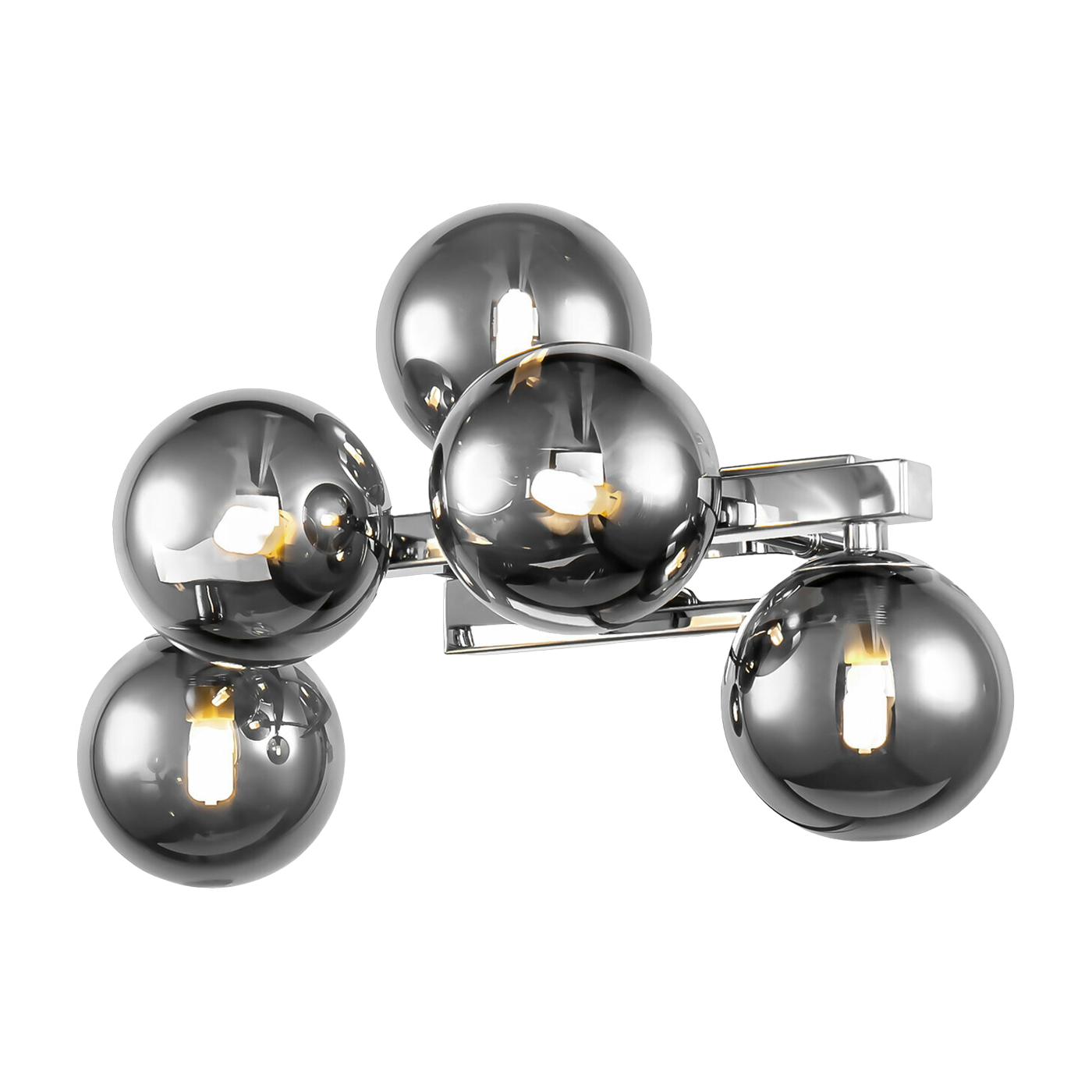 Chrome-plated metal wall light Dallas - Maytoni