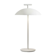 Lámpara de mesa a pilas blanca Mini Geen-A - Kartell