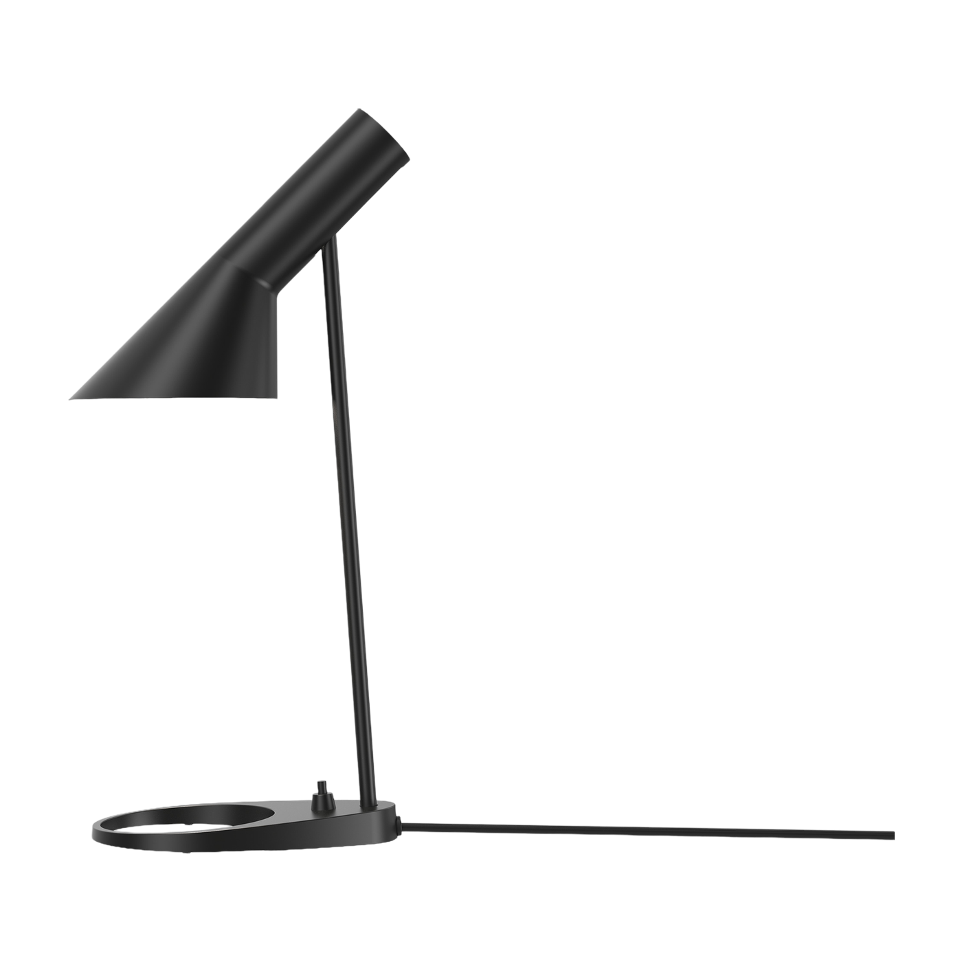Tischleuchte aus schwarzem Stahl 52 cm AJ Mini -. Louis Poulsen
