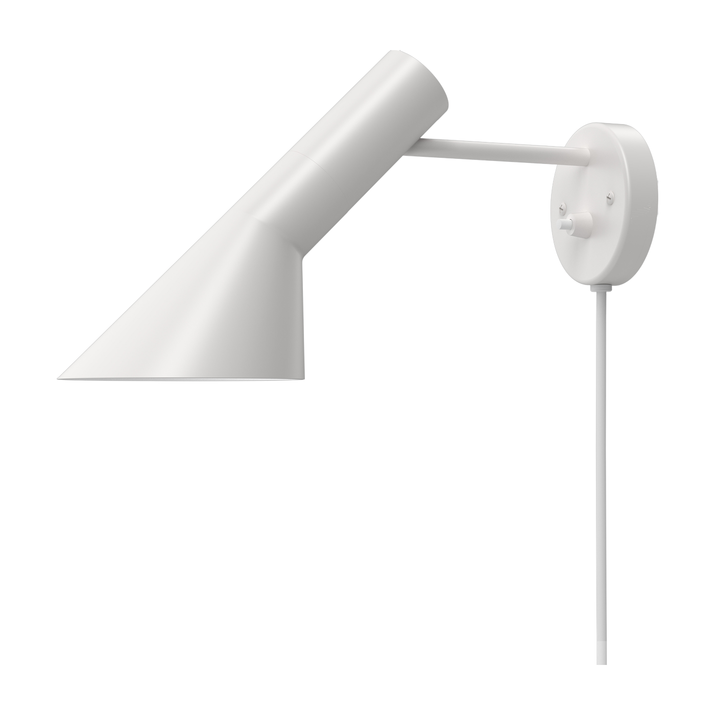 Wandleuchte aus weißem Stahl AJ - - Louis Poulsen