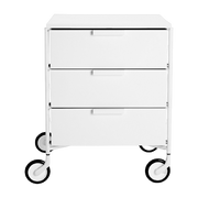 3 Rollcontainer weiß MOBIL MATT -. Kartell