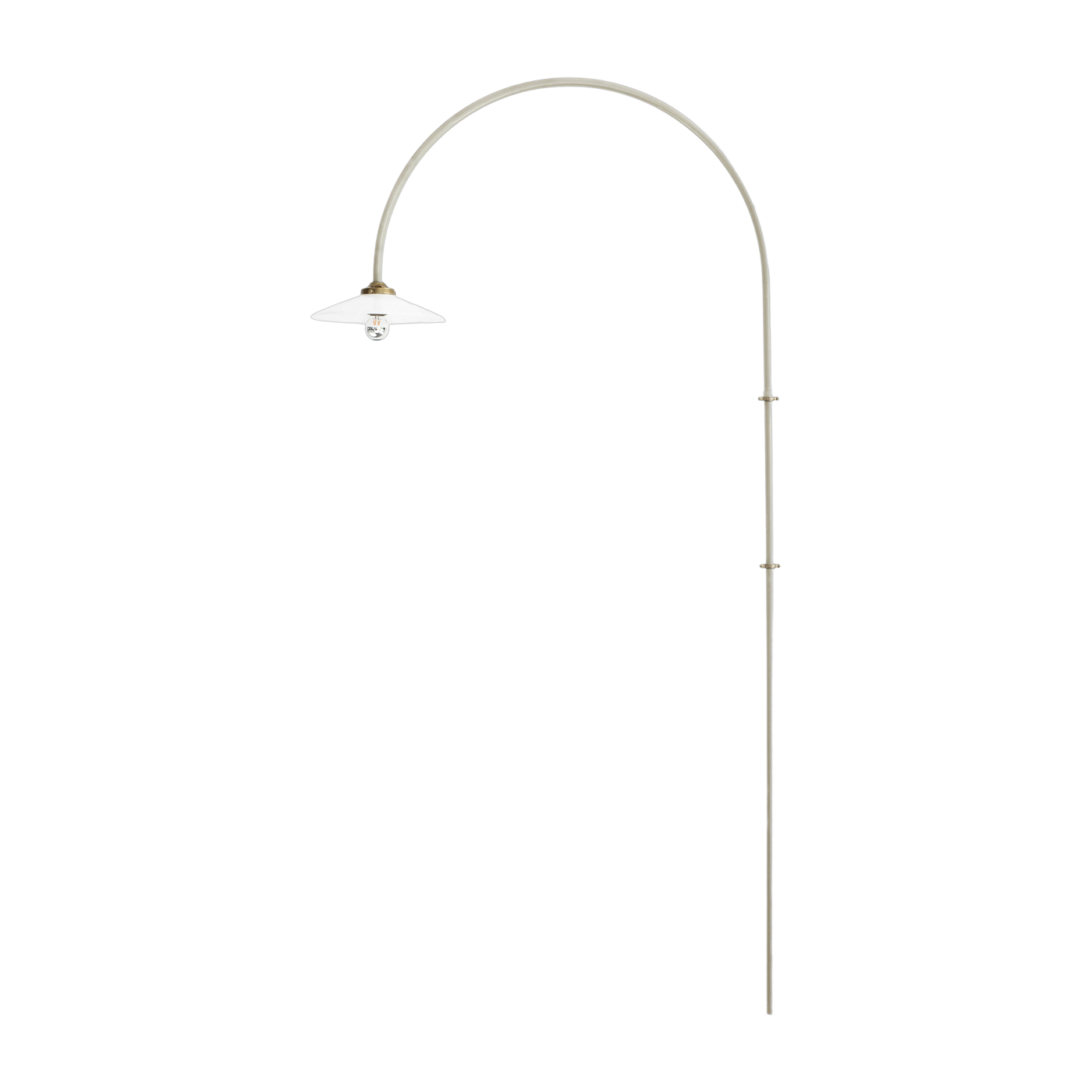 Wall lamp in ivory steel 180 cm N. 2 - valerie_objects