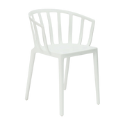 Weißer Stuhl Venice -. Kartell