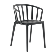 Stuhl Venice mattschwarz - Kartell
