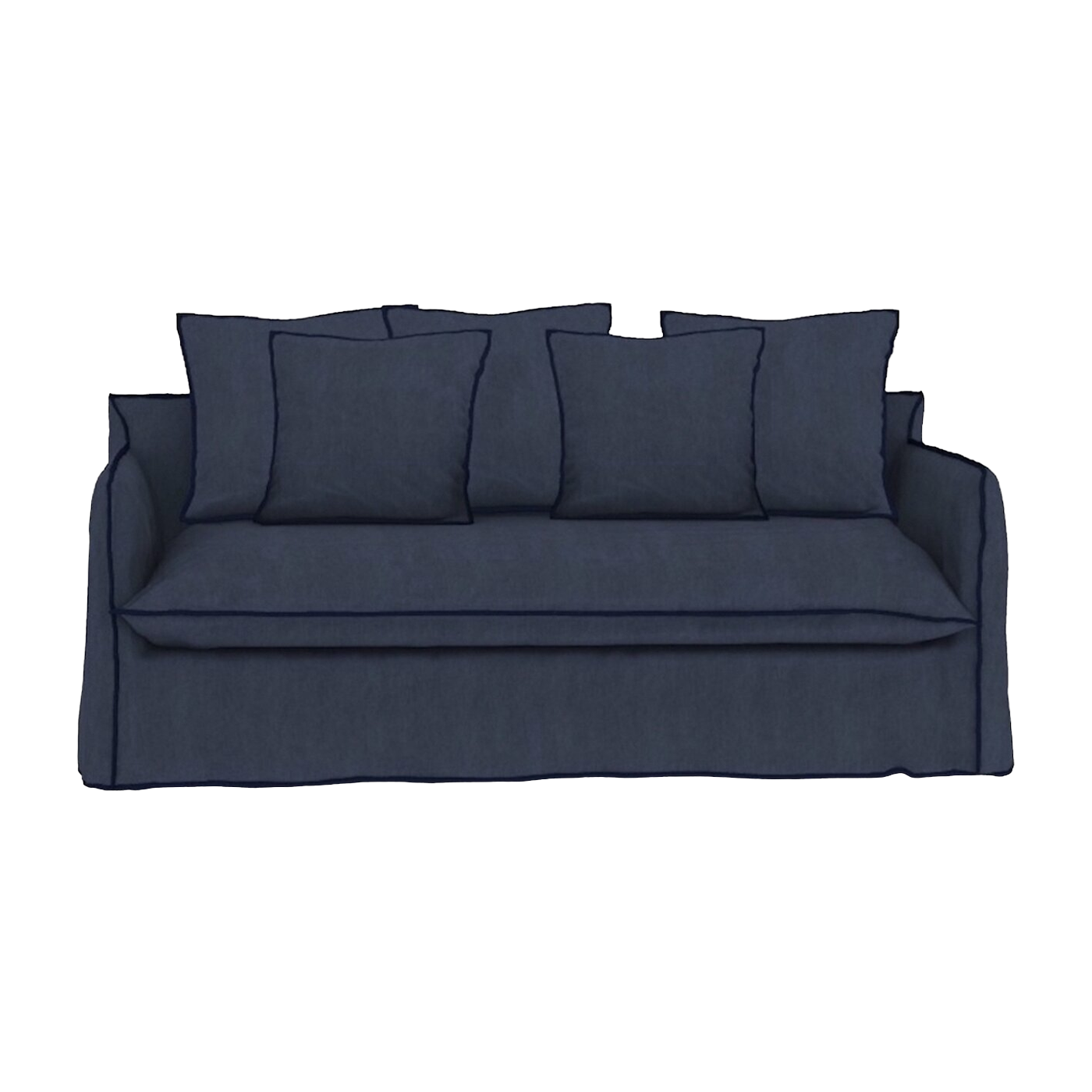 Sofá cama azul real linum Ghost 15 - Gervasoni