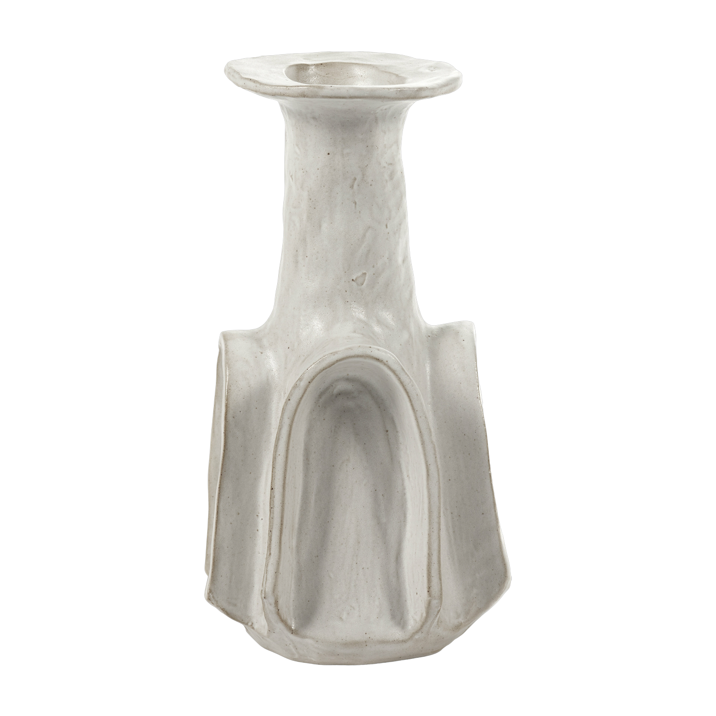 Vase in gres bianco L BILLY 02 - Serax