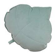 Cojín Hoja en terciopelo menta empolvado - Moi Mili