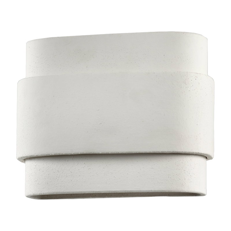 Lampada da parete in pietra arenaria beige 25 x 12 x 19 cm Louis - Serax