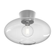 Clear glass ceiling light Ø38 Bullo XL - Belid