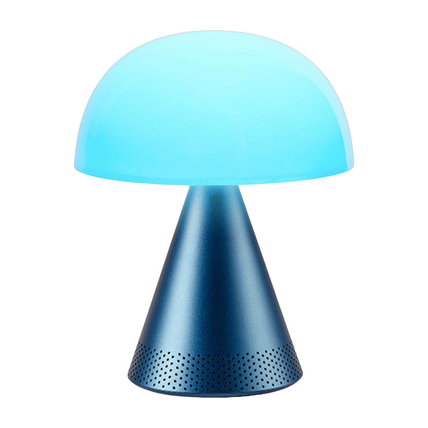Lampada LED blu in alluminio senza fili L Mina - Lexon