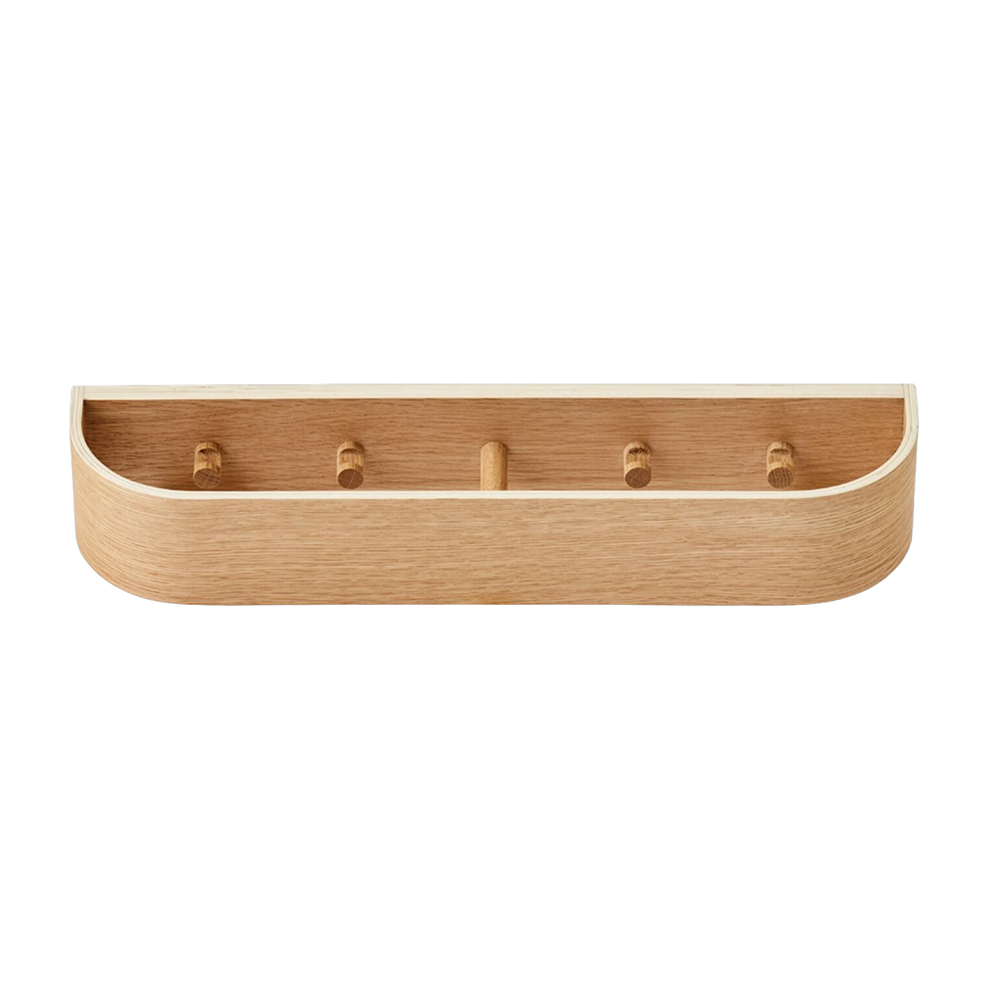 Porte manteau en chêne naturel 50cm Rack - Audo