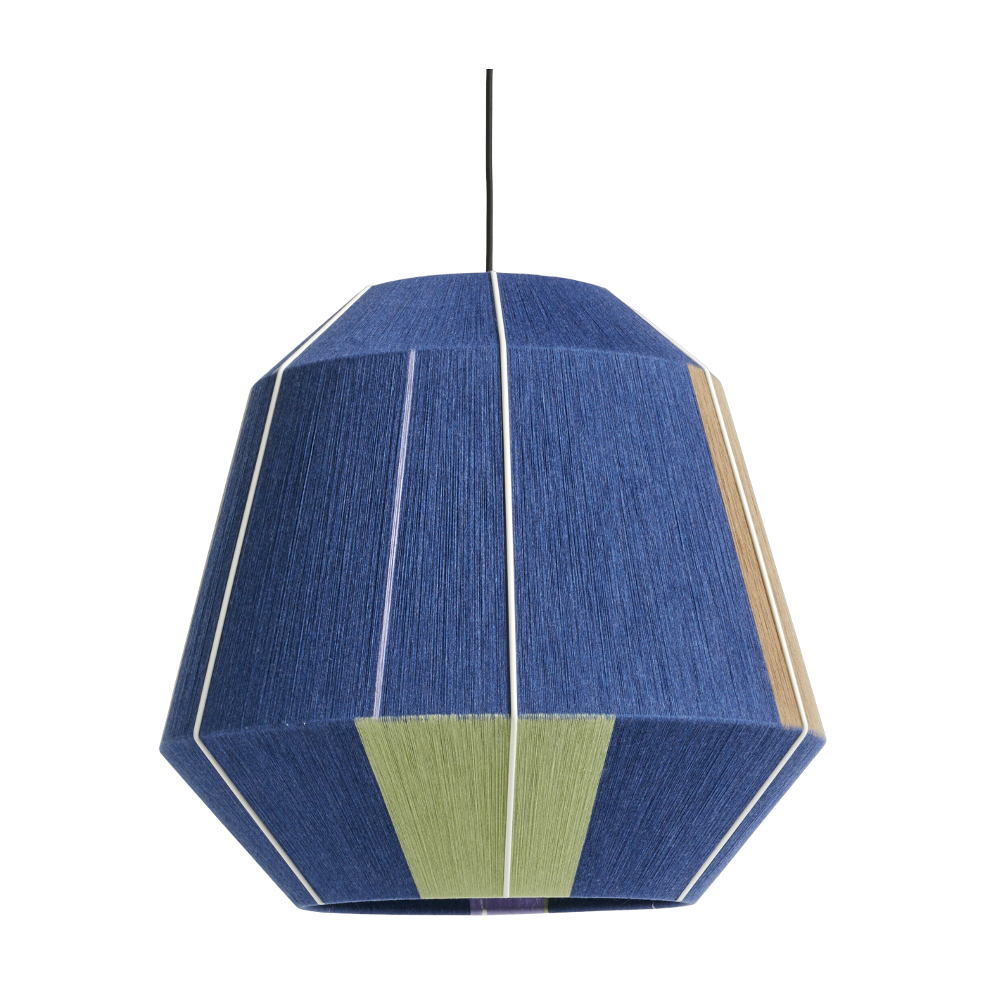 Abat-jour en laine bleue Bonbon 500 - Hay
